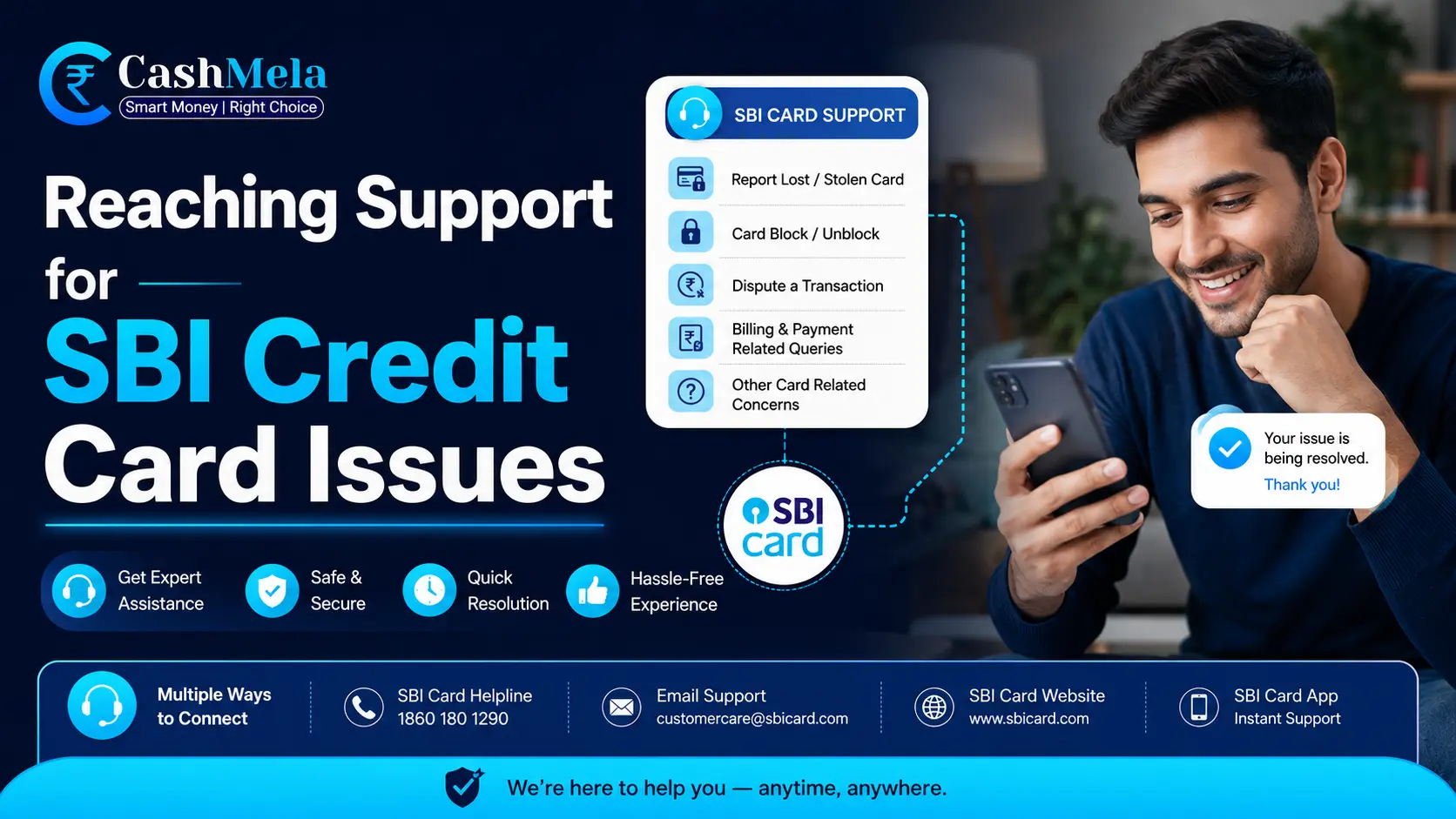 SBI Credit Card Customer Care: Every Way to Get Help, Fast